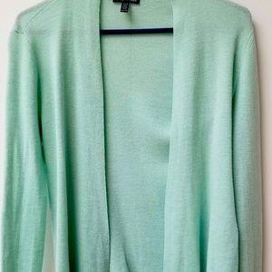 NWOT Eileen Fisher Turquoise cardigan XXS (originally $275)